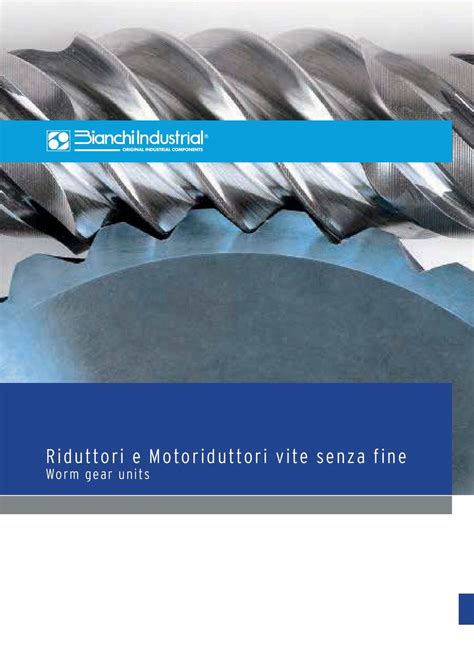 Calaméo Cmr Riduttori Motoriduttori Vite Senza Fine