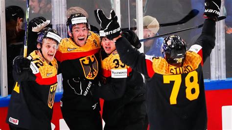 Eishockey Wm Deutschland Gewinnt Gegen Die Usa Und Zieht Ins Finale