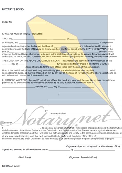 Nevada Notary Supplies Package Notary Net