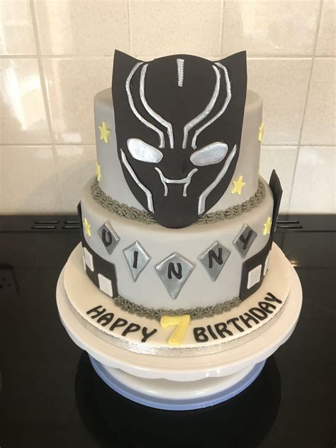 Greatest Black Panther Birthday Cake In The World Check It Out Now