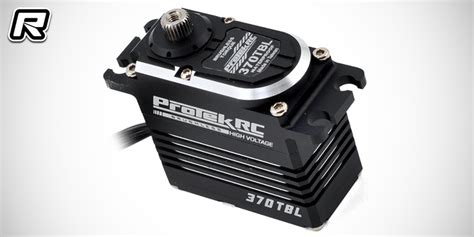 Red RC ProTek 370TBL Black Label Waterproof Crawler Servo