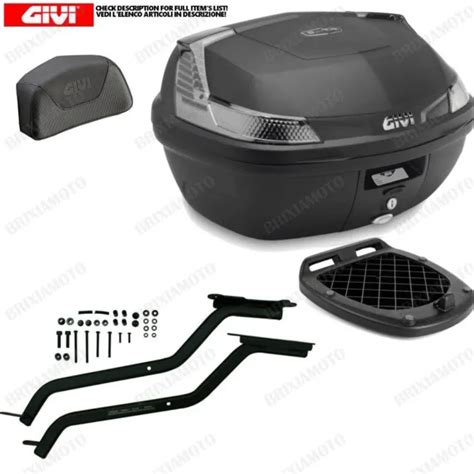 SET GIVI CHASSIS Coffre Blade B47NTML Pour Suzuki 250 An Burgman 2002