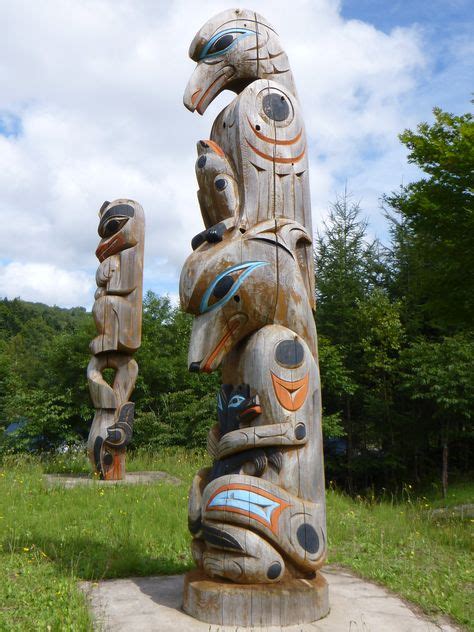 16 Best Totem Pole Images In 2020 Native Art Tiki Totem Native