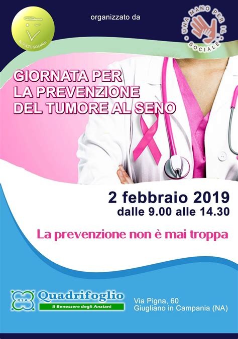 Giornata Prevenzione Tumore Al Seno Cooperativa Sociale