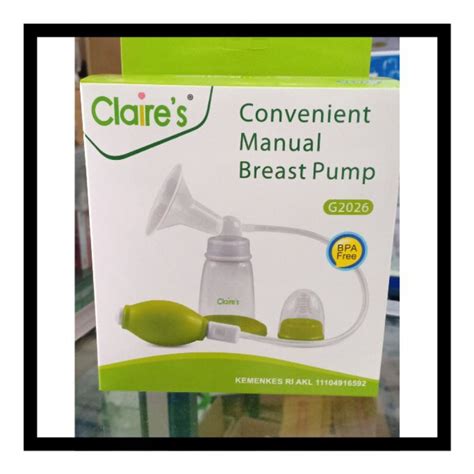 Jual Pompa Asi Manual Claires G Breast Pump Claires Manual Shopee