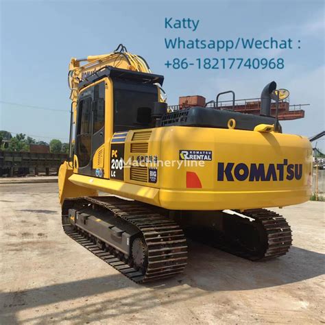 Komatsu Pc200 8n1 Tracked Excavator For Sale China Shanghai Ey39716