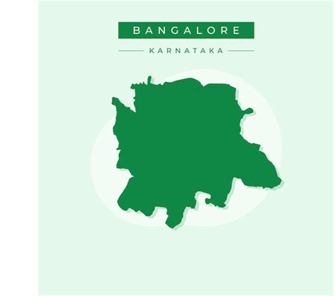 Premium Vector Vector Illustration Vector Of Bangalore City Map