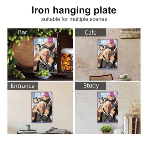 Naked Gun 33 1 3 The Final Insult Poster Vintage Cute Metal Envío gratis