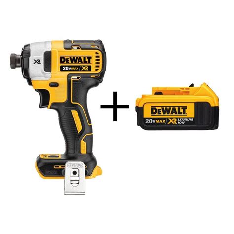 Dewalt Atomic 20 Volt Max Cordless Brushless Compact 1 4 In Impact