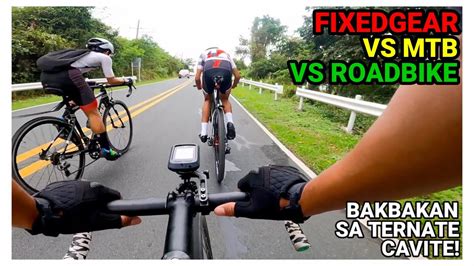 Fixedgear Vs Mtb Vs Roadbike Bakbakan Sa Ternate Cavite Angelito