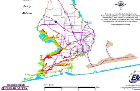 Escambia County Fl Map