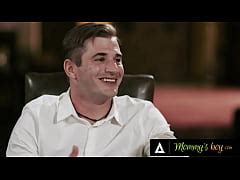 Horny Milf Silvia Saige And Her Hot Wife Sneak Under The Table To Suck