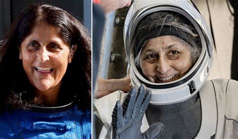nasa astronaut suni williams aged  years   stranded