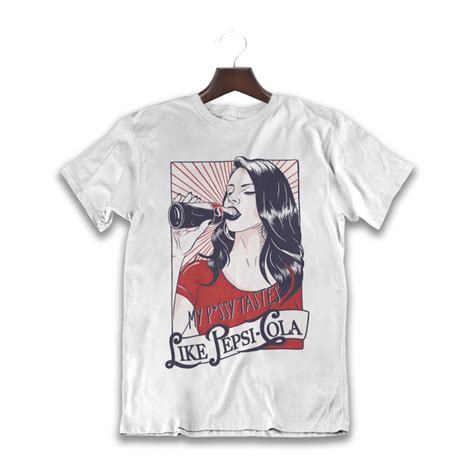 Lana Del Rey My Pssy Tastes Like Pepsi 90s Unisex T Shirt Etsy