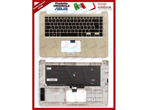 Tastiera Con Top Case Asus Vivobook X X U Layout Italiano