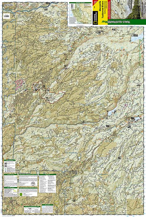 Buy Map Stanislaus National Forest Map 808 By National Geographic Yellowmaps Map Store