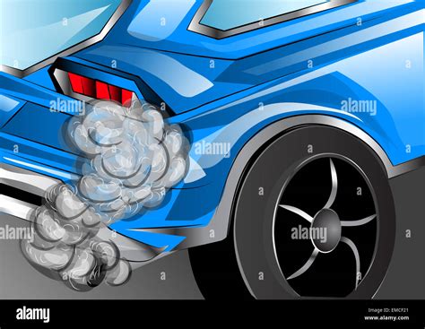 Car Fume Illustration Hi Res Stock Photography And Images Alamy