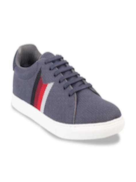 Buy Metro Men Grey Woven Design Sneakers Casual Shoes For Men 20701928 Myntra