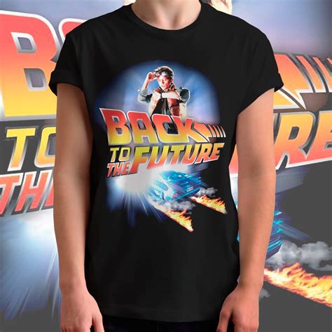 Camiseta Unissex Back To The Future De Volta Pro Futuro Delorean Marty