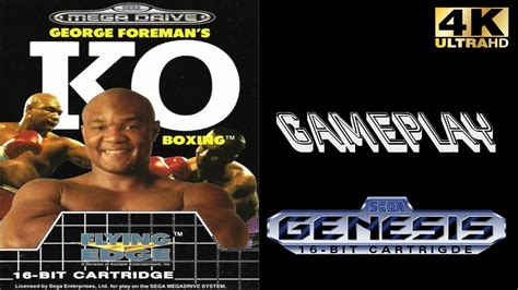 George Foreman S Ko Boxing Sega Genesis Gameplay Youtube