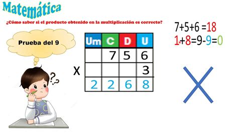 Multiplicacion Con Reagrupacion Y Prueba Del 9 YouTube