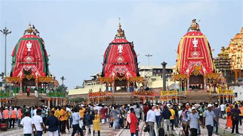 Stage Set For Rath Yatra In Puri Pahandi Of Deities To Begin Shortly