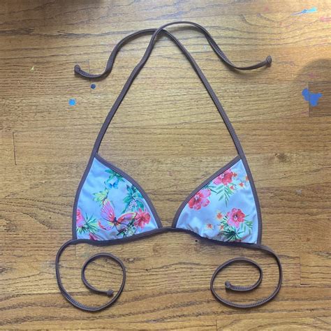 Vintage Y2k Guess Bikini Top Made In USA Cutest Depop