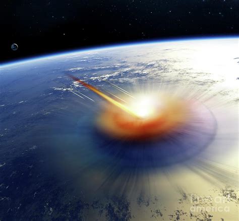 Chicxulub Impact Event Photograph By Detlev Van Ravenswaay Science