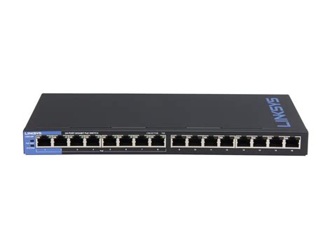 LINKSYS LGS116P 16 Port Business Desktop Gigabit PoE Switch EBay