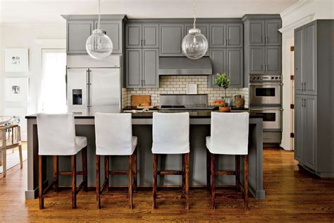 Modern White And Grey Kitchens