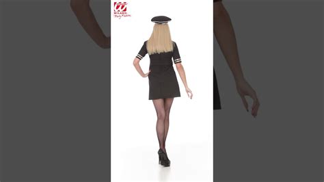 Pilotin Kost M Sexy Girlkapit Nin Hostess Stewardess Youtube