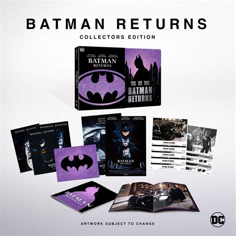 Batman Returns Steelbook 4l Blu Ray Movie Ultimate Collector S