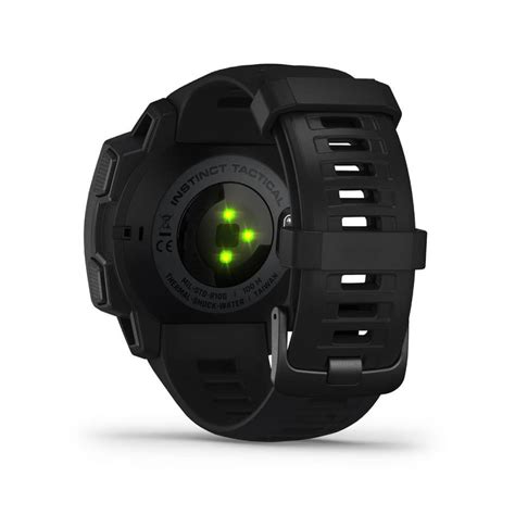 Relógio Garmin Instinct Tactical Preto Com Gps E Monitor Cardíaco No