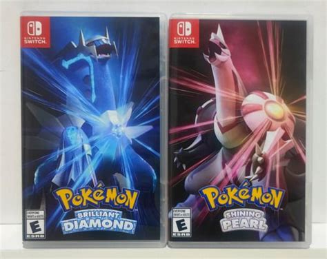 Pokemon Brilliant Diamond And Shining Pearl Double Pack Nintendo Switch