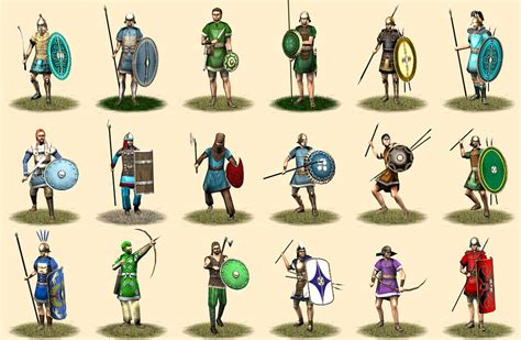 Lanjanes Mini Workshop Unit Cards For Rome Total War