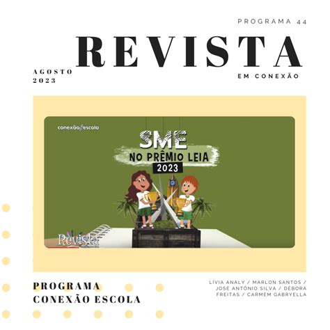 Revista Em Conexão Diversidade Na Aprendizagem E Prêmio Leia Em Ary