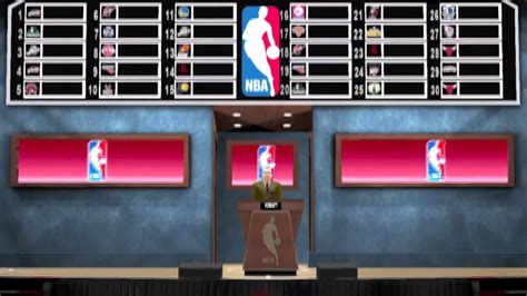 Nba 2k12 My Player Pre Draft Interviews And Results Youtube