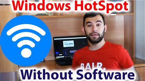 How To Turn Your Windows Laptop Into A Wifi Hotspot Youtube