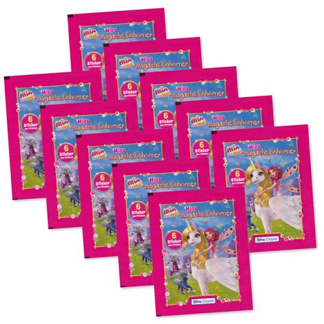 Mia And Me Mias Magische Einh Rner Sammelsticker Booster