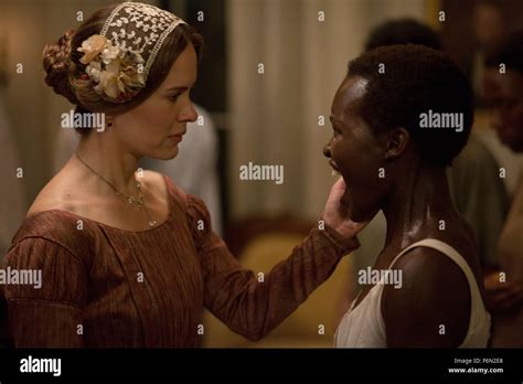 Steve Mcqueen Lupita As Director Film Title 12 Years Slave Hi Res Stock