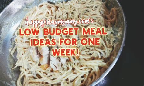 Easy and tipid ulam recipes and main dishes for one week - Happy Pinay ...