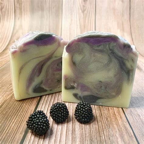 Black Raspberry Vanilla Bar Soap Etsy