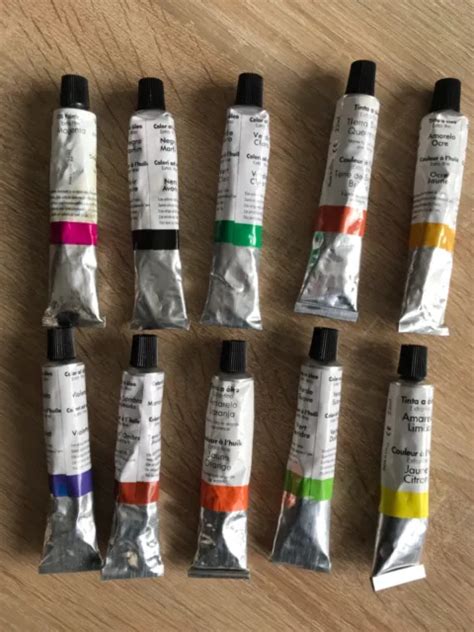 Lot De Tubes De Peinture A L Huile Extra Fine Eur Picclick Fr