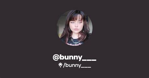 Bunny Instagram Tiktok Linktree