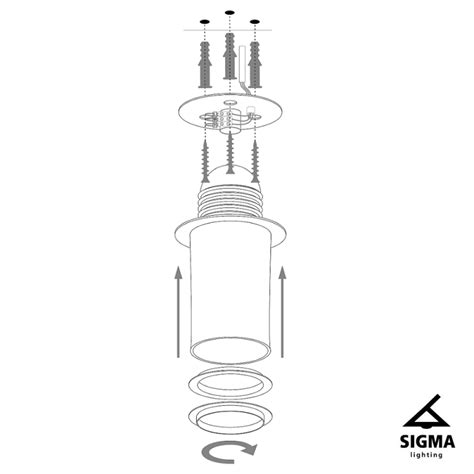 Lampa sufitowa Solaris L plafon czarny złoty Sigma