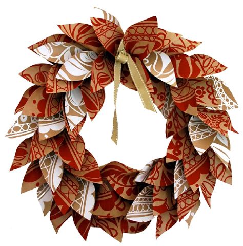 DIY Paper Christmas Wreath Tutorial K4 Craft