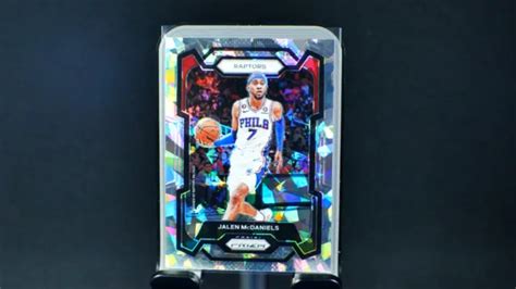 Panini Prizm Glace Fissur E Jalen Mcdaniels Toronto Raptors