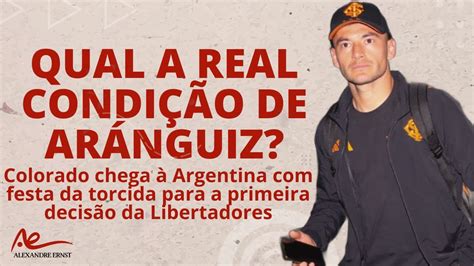 A REAL SITUAÇÃO DE ARÁNGUIZ PARA ENFRENTAR O RIVER INTER NO CLIMA DE