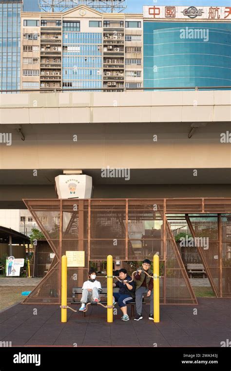 Kwun Tong Promenade Is An Urban Waterfront Park In Kwun Tong New