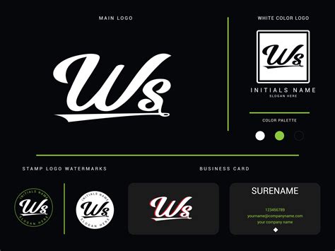 Modern Ws Apparel Logo Branding, initial Luxury WS Logo Icon Vector For Your Fashion Shop ...